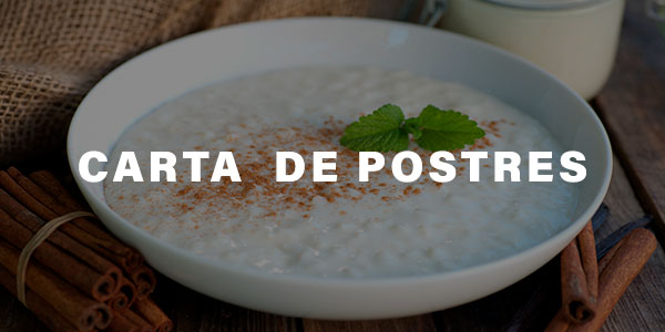 Postres - Asador Castilla