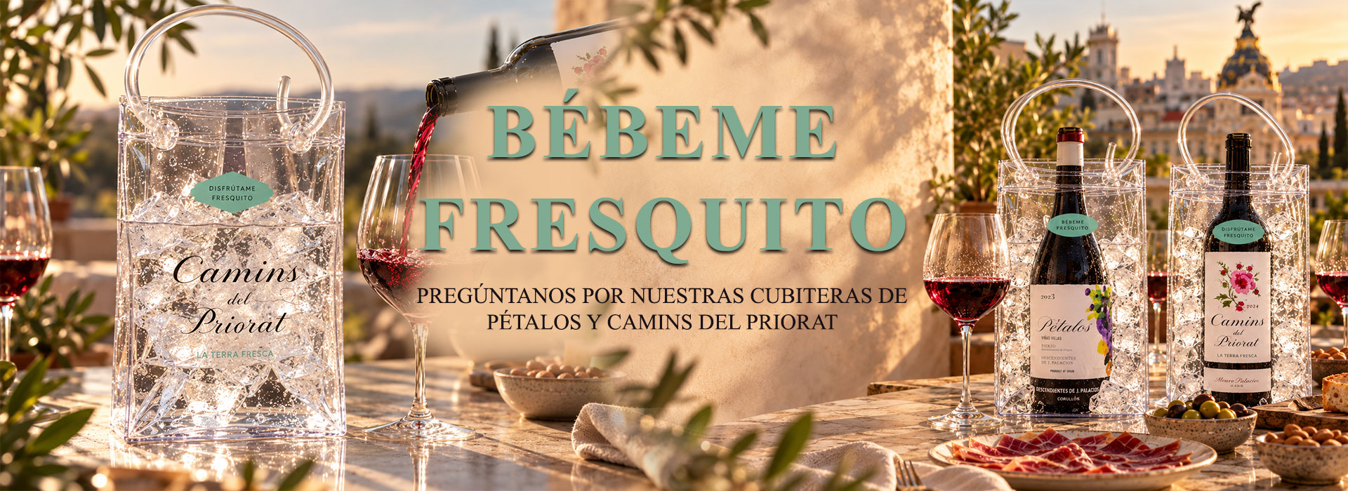 Cubiteras Camins del Prioray y Pétalos